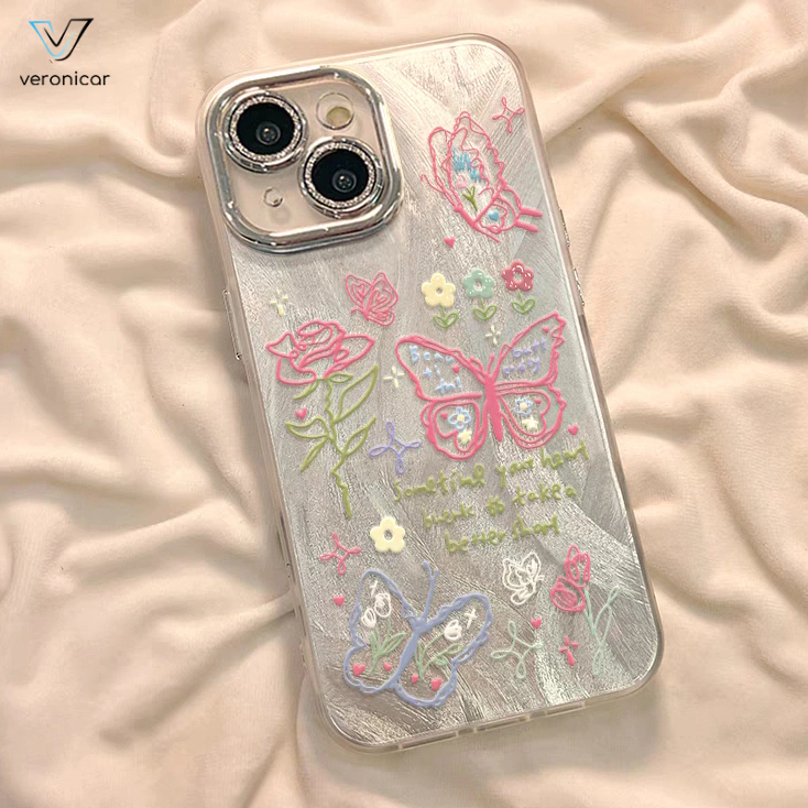 Kawaii Spiegel Mirror Case iPhone Untuk Casing HP Phone Case iphone 11 13 X XR XS 7Plus 8Plus-Ver