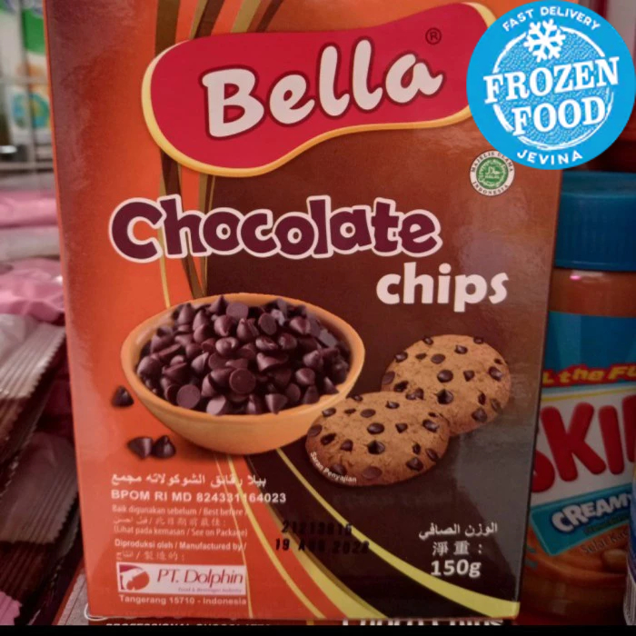 

Bella Chocolate Chips Box 150 Gr