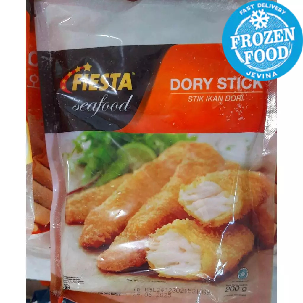 

Fiesta Seafood Dory Stick Isi 10 200 Gr