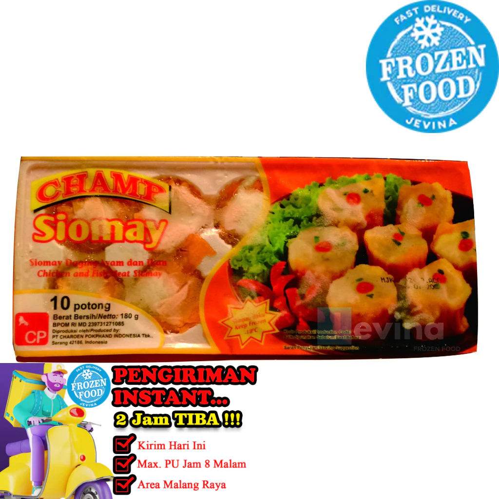 

Champ Siomay Ayam & Ikan 180g