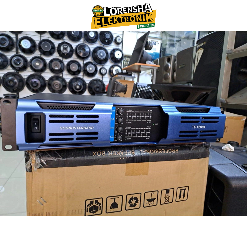 Power Amplifier SOUNDSTANDARD TD 12004 Original