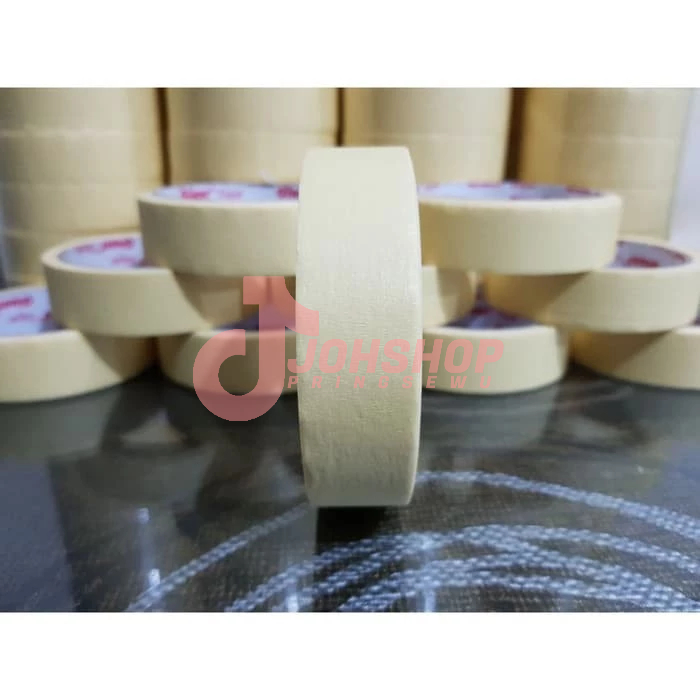 

Lakban Kertas Masking Tape 24mm x 12 Meter Isolasi Kertas