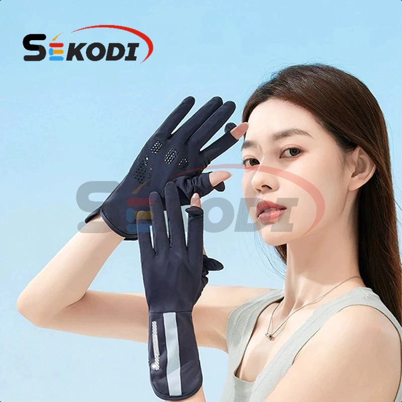 SEKODI SARUNG TANGAN UV WANITA SARUNG TANGAN UNTUK MOTOR SARUNG TANGAN ANTI UV UNISEX