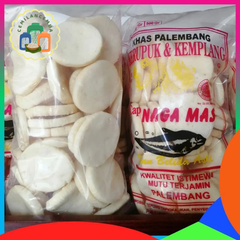 

Naga Mas - Kerupuk Kemplang Cemilan Indonesia 250 & 500 gram