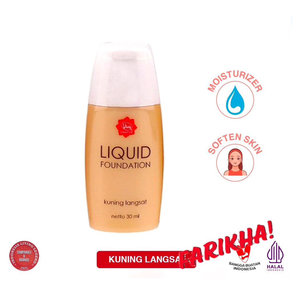 Viva foundation KUNING LANGSAT 30 ml