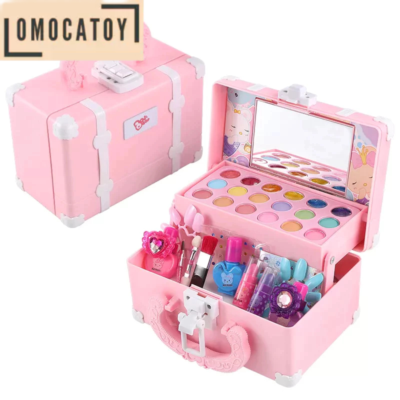 Mainan Tas Kosmetik Anak | Mainan Kosmetik Koper 1 Set | Mainan Kosmetik Aman Untuk Anak | Mainan Un