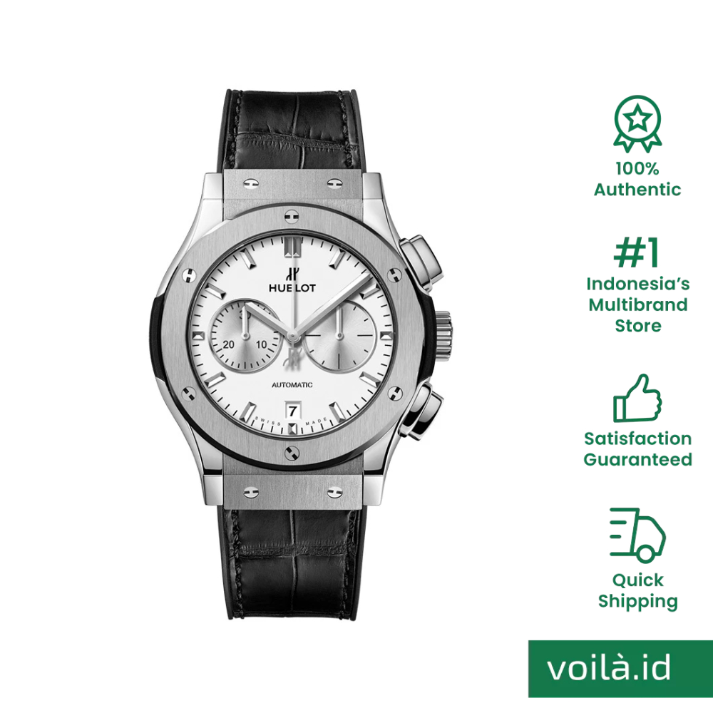 Classic Fusion 42 - 541.NX.2611.LR White Chronograph