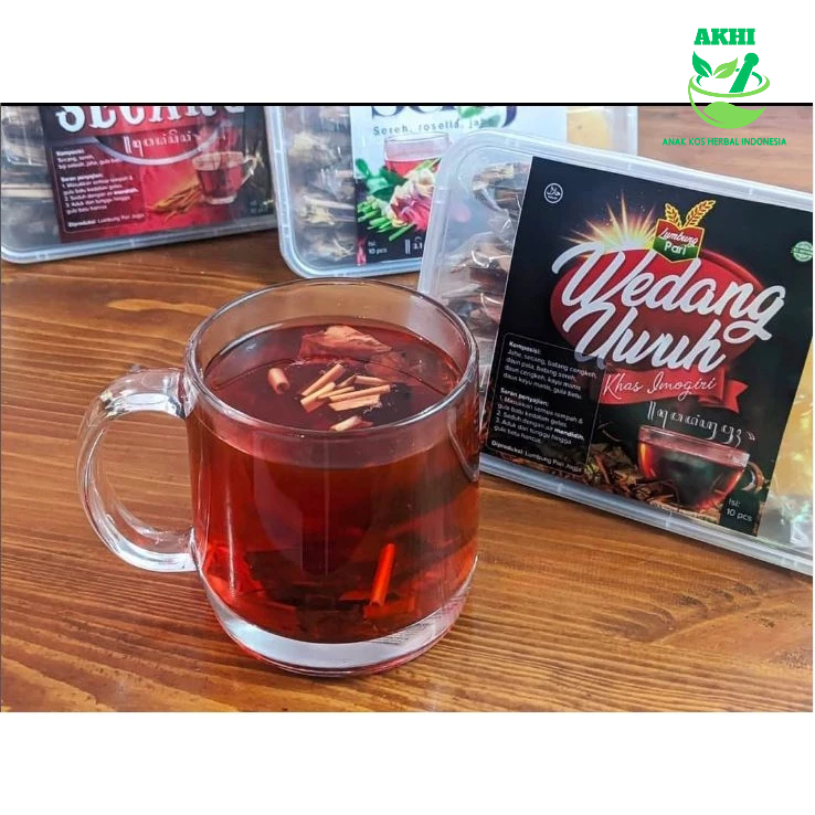 

Wedang Uwuh Merapi / Teh Uwuh Asli Yogyakarta / Wedhang Uwuh Lumbungpari / Teh Herbal