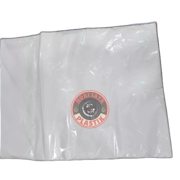 Kantong Plastik Kresek besar- HD Tebal Putih susu Ukuran 50 (Jumbo) Hd Putih Susu Tebal