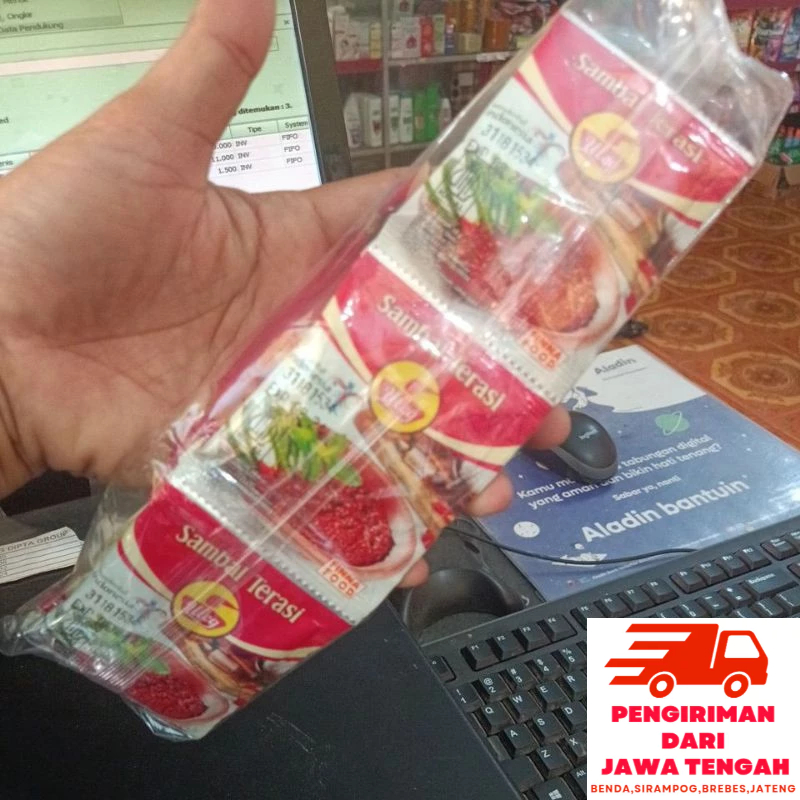 

Sambal Uleg Terasi renceng @18g