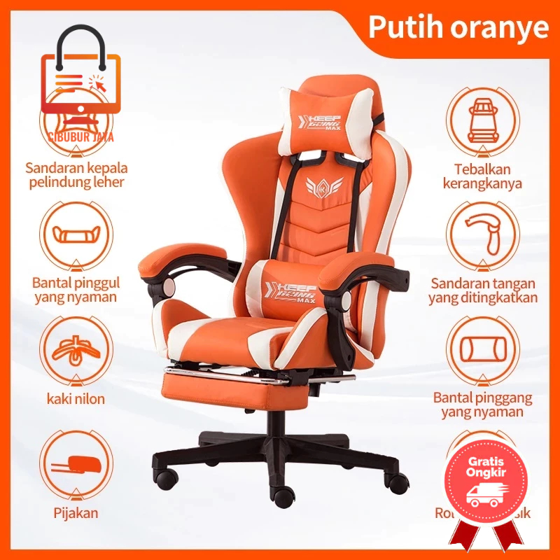 CIBUBUR JAYA GRATIS ONGKIR BALI KURSI GAMING CHAIR KURSI KOMPUTER KURSI GAMING MURAH PREMIUM QUALITY