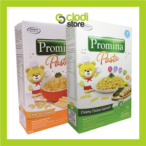 Promina Pasta Mac n Cheese mpasi 70 gr / pasta keju bayi / Pasta 1 Tahun ladang lima / pasta keju / 