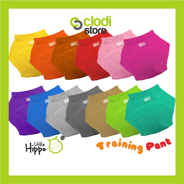 Training Pant Potty Training Little Hippo Bayi Anak Belajar Pipis Celana Dalam tatur Popok Cloth Dia