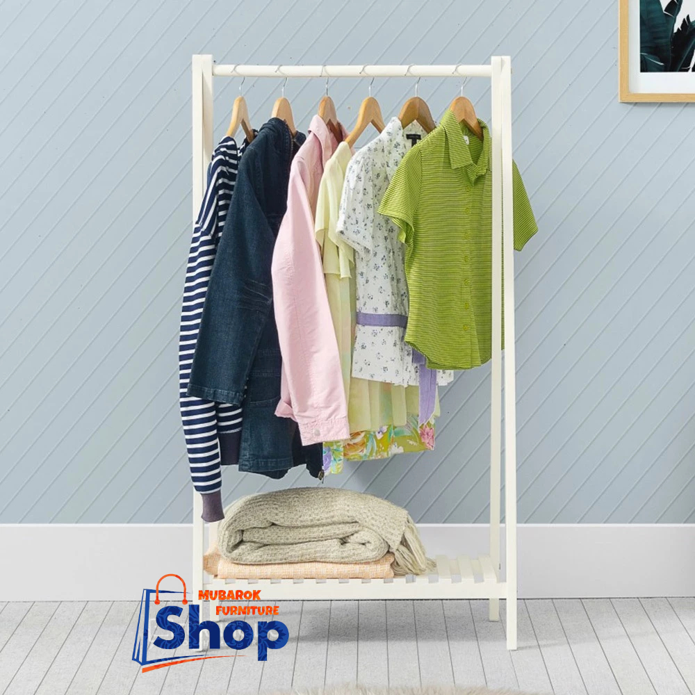 HANGERHOLIC I | RAK GANTUNGAN BAJU | RAK BAJU GANTUNG | RAK BAJU KAYU