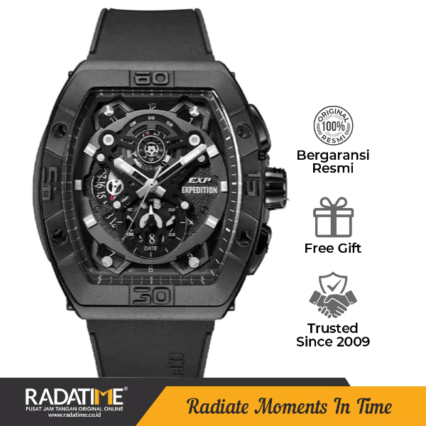 Jam Tangan Pria Expedition Original & Garansi Resmi 1 Tahun Sport E6800 MCRIPBA