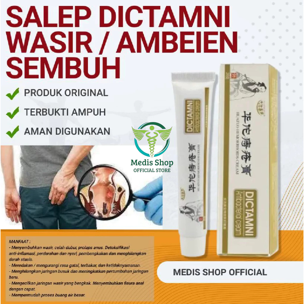Dictamni Salep Wasir Herbal Obat Ambeien Hemorrhoids