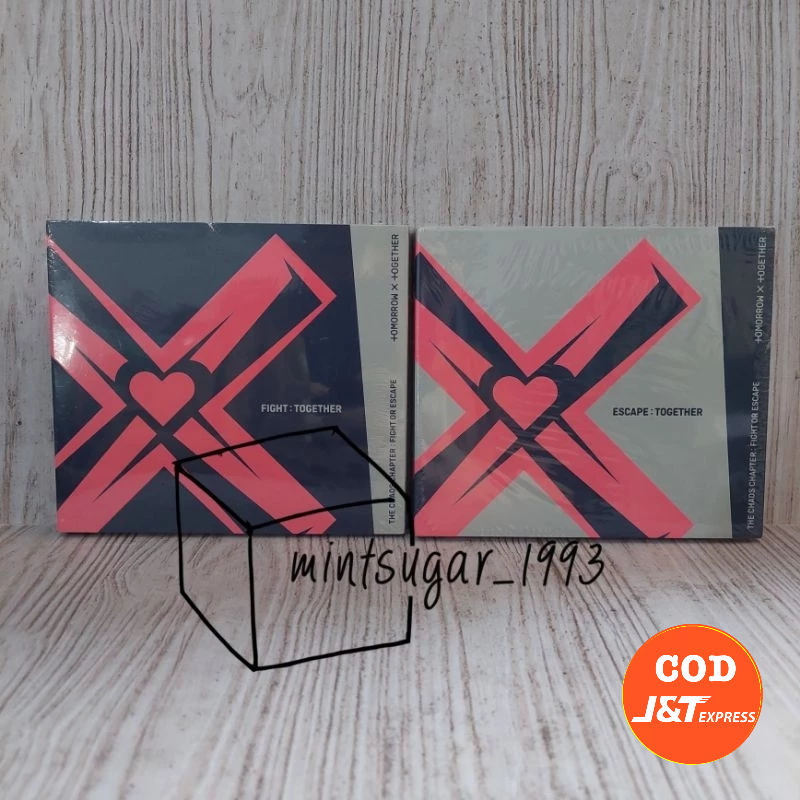 [ READY STOCK SEALED ] TXT ( TOMORROW X TOGETHER ) - 1st Repackage Album [ THE CHAOS CHAPTER : FIGHT
