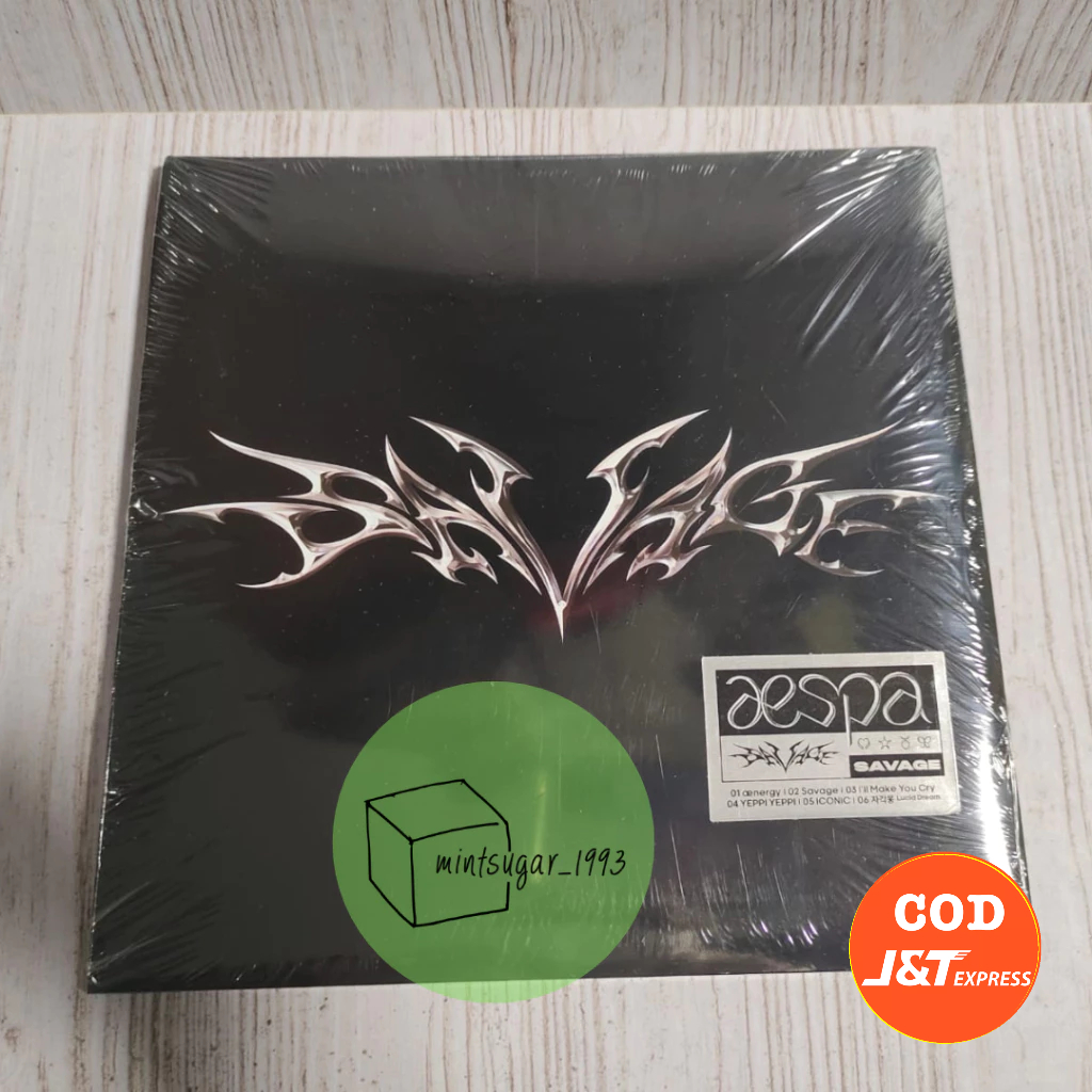 [ READY STOCK SEALED ] AESPA - Mini Album Vol.1 [ Savage ] ( SYNK DIVE Ver. )