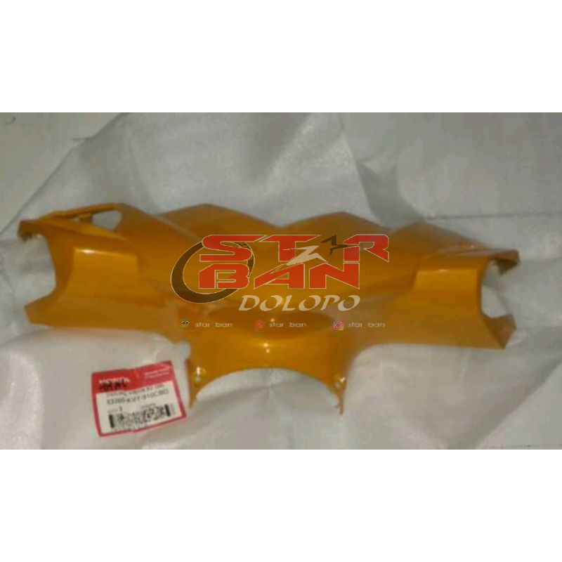 53205 KVY 910CBO batok totok depan beat karbu orange oren