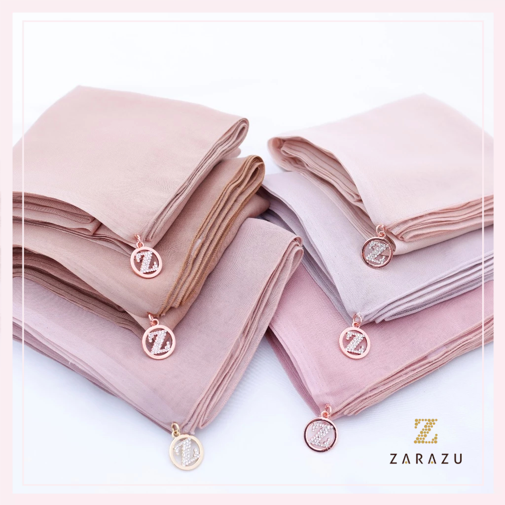 Anggraini Scarf - Lina Sukijo  Scarf Paris Japan Premium by Zarazu [Pastel Today Series]