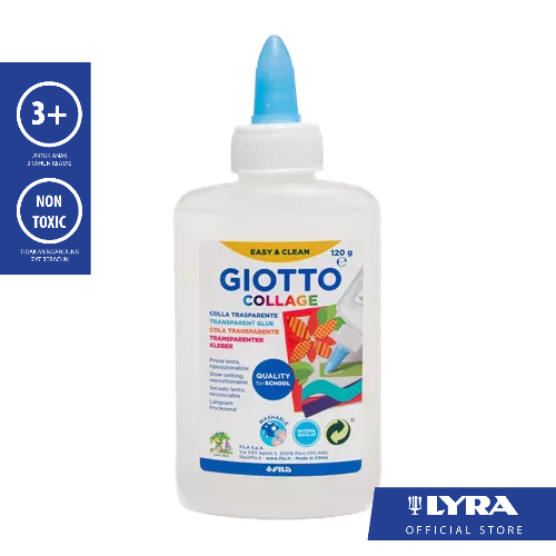 

Giotto Glue Collage 120gr - Lem Cair Transparant Non Toxic