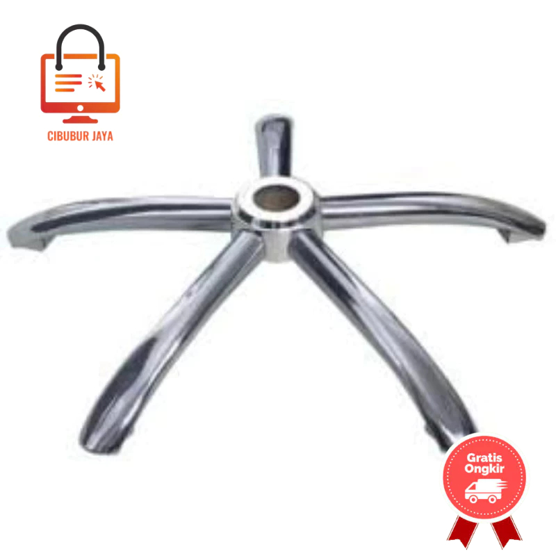 CIBUBUR JAYA GRATIS ONGKIR BALI KAKI KURSI KANTOR BESI CHROME 320 / KAKI KURSI KANTOR CAKAR KURSI KA