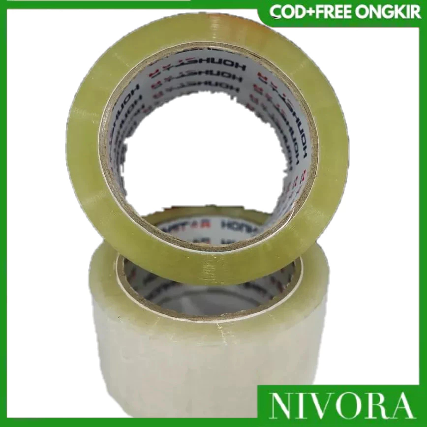 

[COD] Honhstar Opp Tape Lakban Bening Lakban Coklat 48mmx90yr MURAH - Bening