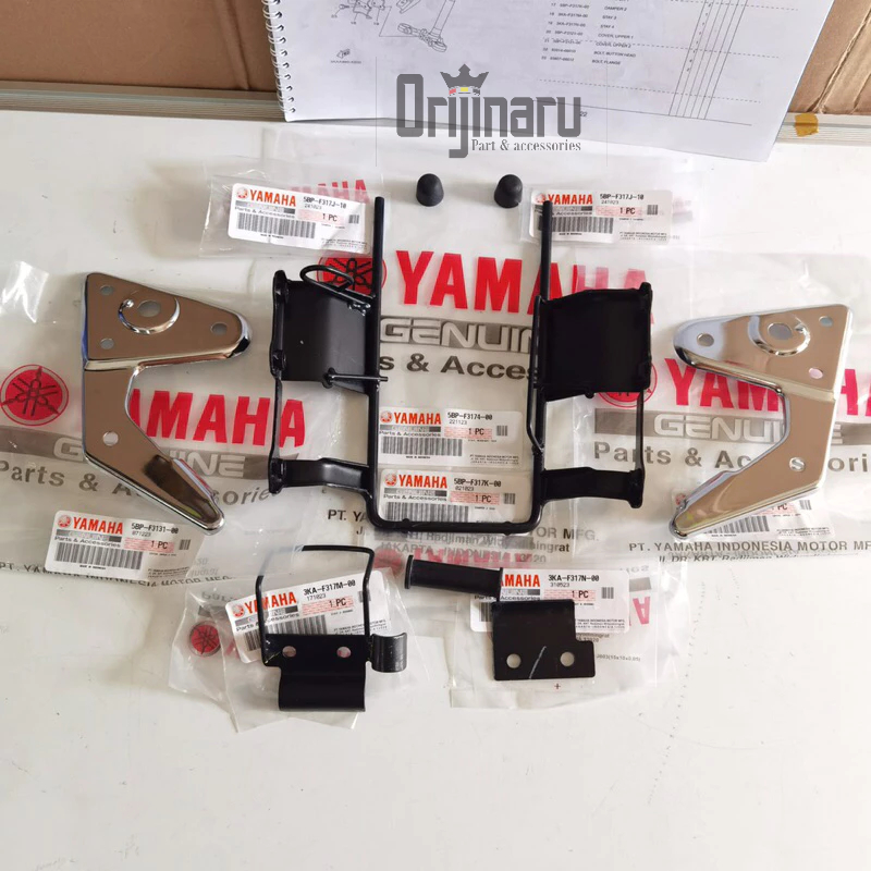 BRACKET BREKET PANGKON STAY DUDUKAN LAMPU OVAL RXKING RX KING 2002 2003 2004 2005 2006 ORIGINAL