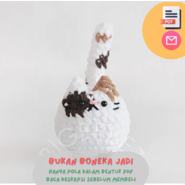 Zozothecat {Pdf File Amigurumi Pattern}