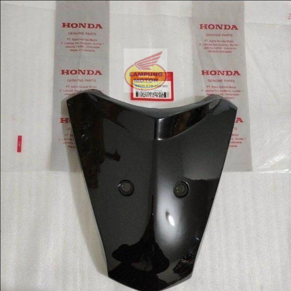 AHM Cover Panel Depan (Cover FR Top 64500KTM850FMB) Hitam – Supra X 125 Injection