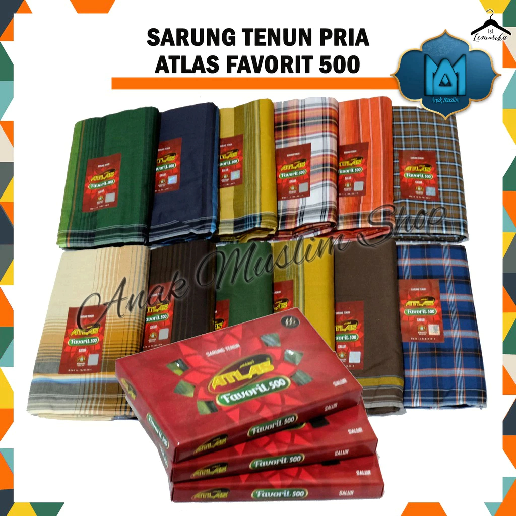 Sarung ATLAS FAVORIT 500 Dewasa PREMIUM