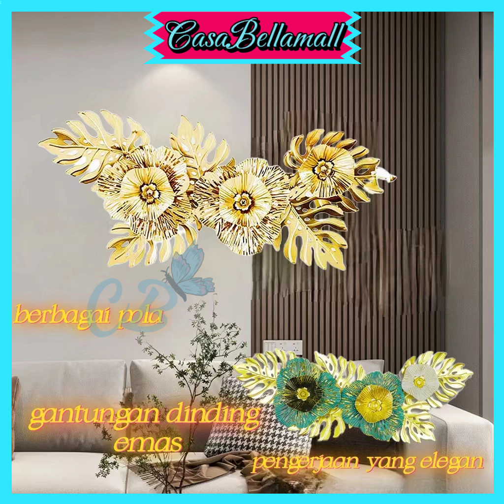 Termurah-CODHiasan dinding aesthetic pajangan besi ruang tamu Perintilan Ruang Tamu Aesthetic