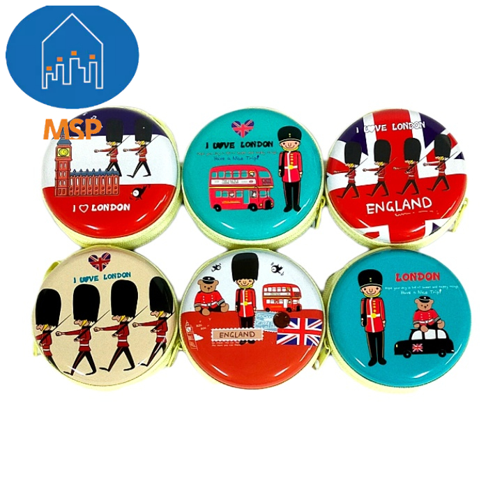 Dompet Koin Army/Dompet Koin Bulat/Coin Bag/MSP C2-4/1 Pcs