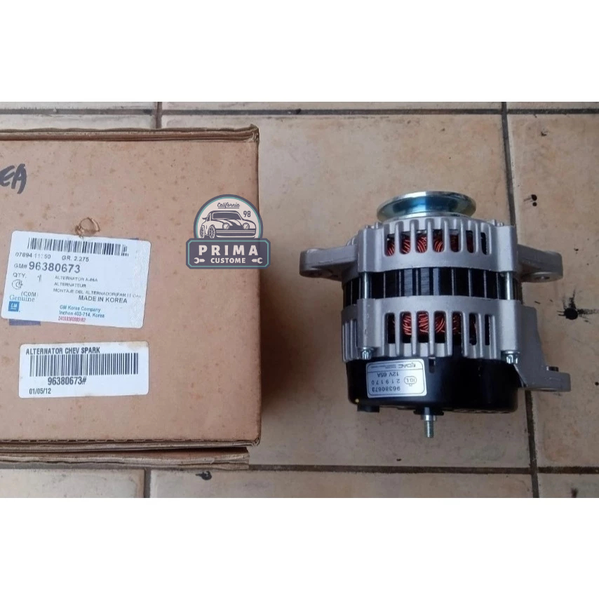 ALTERNATOR DINAMO AMPERE SPARK 800 ORI GM