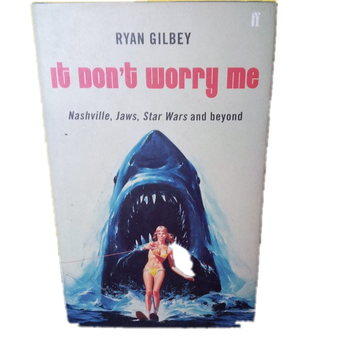 buku bahasa Inggris it don't worry me by Ryan gilbey hard cover 244 ha