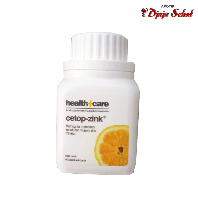 HEALTH CARE CETOP ZINK ISI 60 TABLET-VITAMIN DAN MINERAL