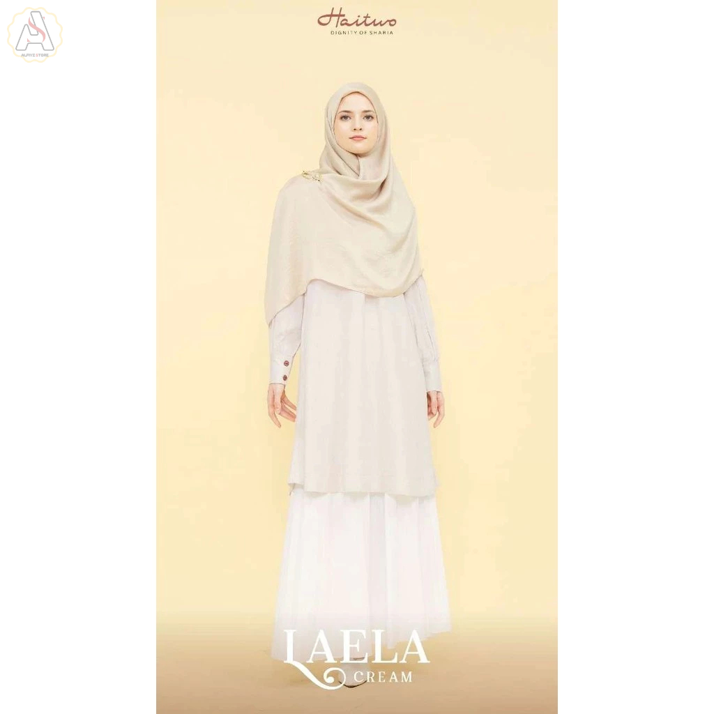 NIBRAS | Promo Cuci Gudang Laela Tunic by Nibras