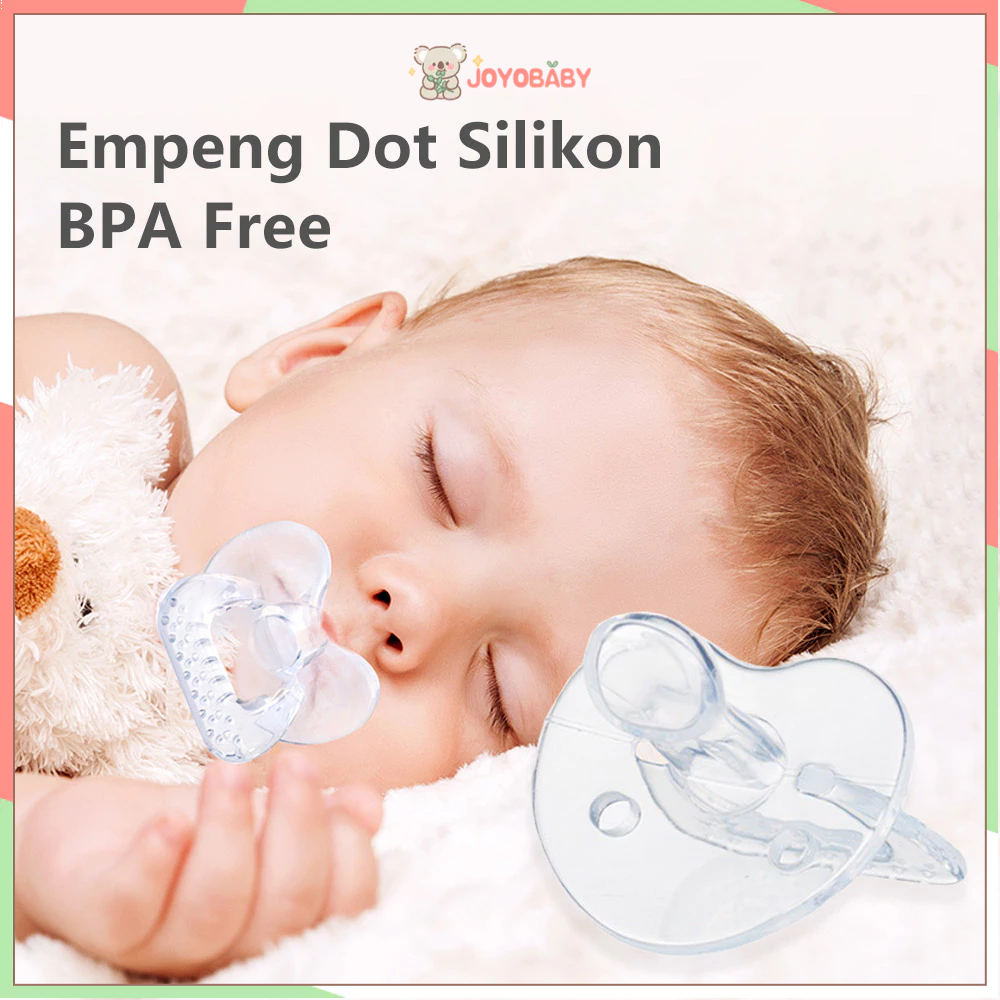 JOYOBABY  empeng dot bayi kopeng bayi newborn/Bulat Datar Baby Pacifier Soother