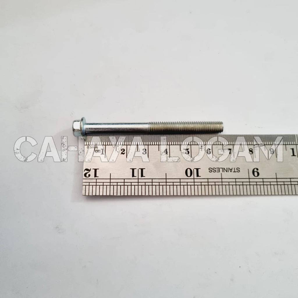 BAUT BLOK FLANGE BOLT M6 X 65 KUNCI 8