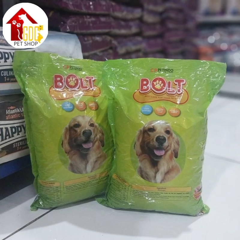 Makanan Anjing Bolt Dog Lamb Repack 1Kg - Makanan Anjing Bolt Promo