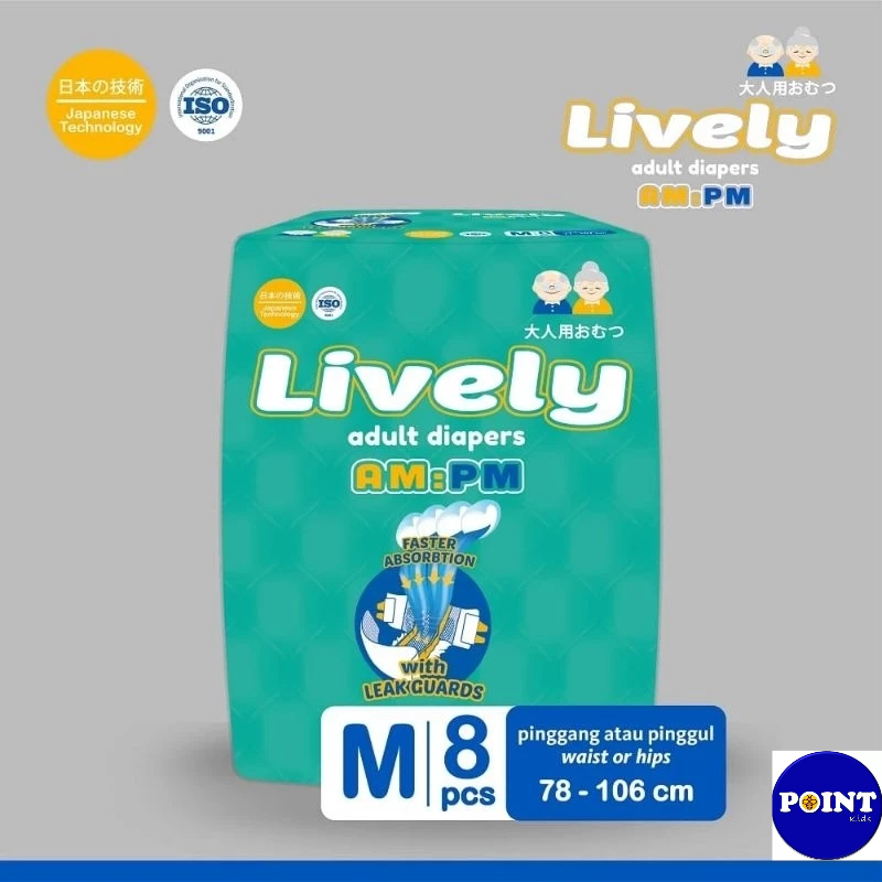 LIVELY PEREKAT M8 , L7 , XL6 PAMPERS DEWASA