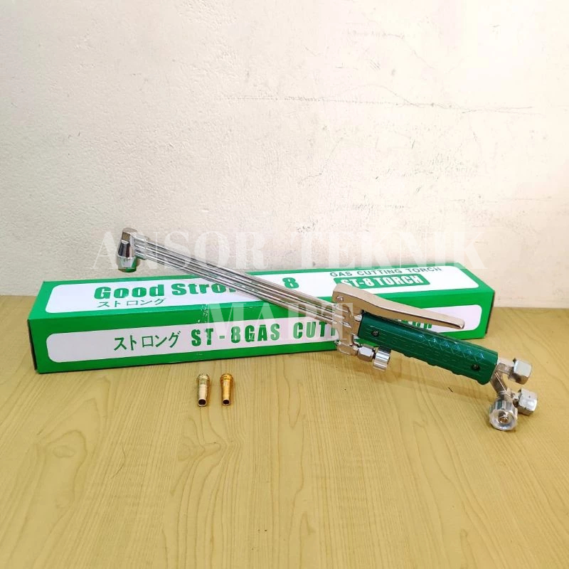 NEW Cutting Torch GOOD STRONG 8 Alat Blender Las Potong Gas LPG & Oxygen ST-8