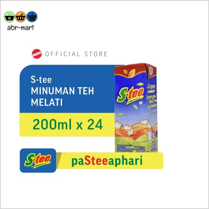 

S TEE KOTAK 200 ML - 1 DUS ISI 24 PCS