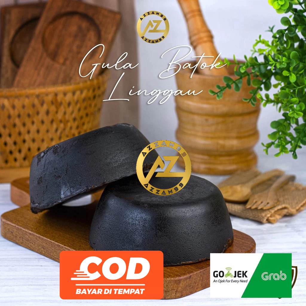 Cahayadstore Gula Batok Lubuk Linggau Asli 1Kg/Gula Aren/Gula Batok/Gula Kental/Gula Batok