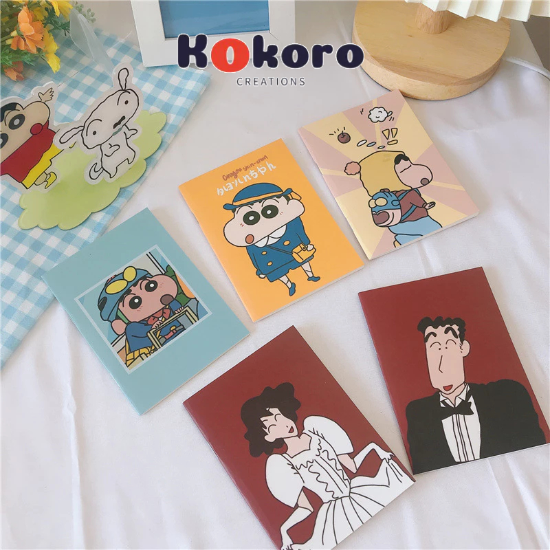 

KokoroCreations - [SK131] Buku tulis mini motif / buku tulis motif shinchan / buku tulis kecil / buku catatan / buku kas kecil / mini note book / notebook / notebook mini / catatan kecil