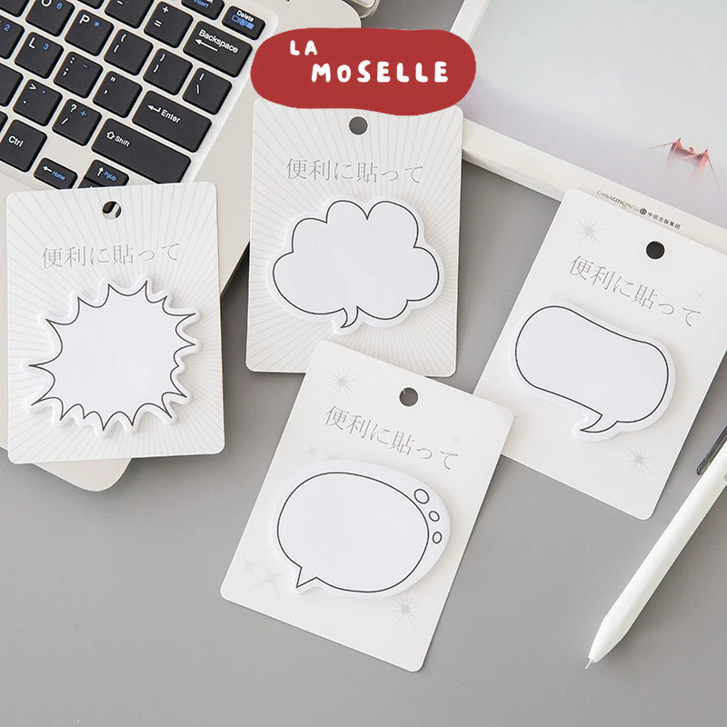 

La Moselle - [SK194] Sticky notes isi 30 lembar / sticky notes korea / korean sticky notes / memo pad / memopad / lucu