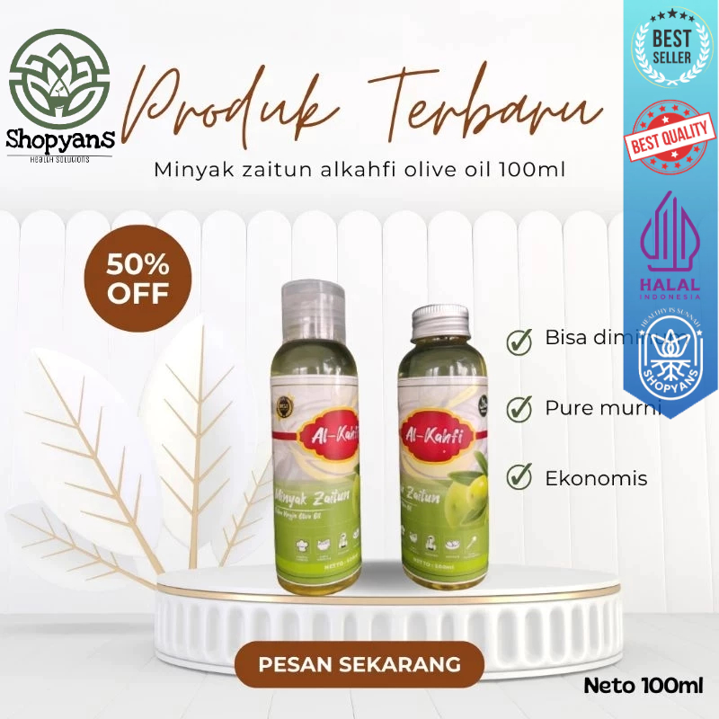 

minyak zaitun murni alkahfi 100ml minyak zaitun murah