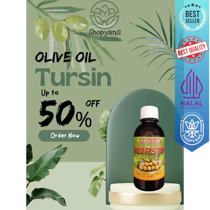 

minyak zaitun tursina extra virgin olive oil 100% murni