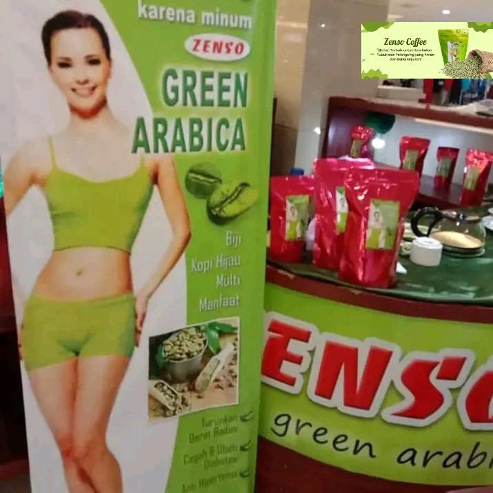

green coffee pelangsing