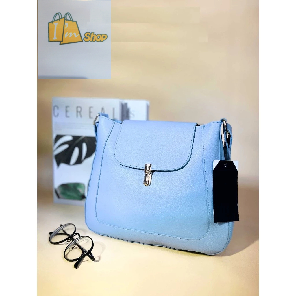 Tas Shoulder Bag Lalisa kulit import aesthetic tote bag laptop